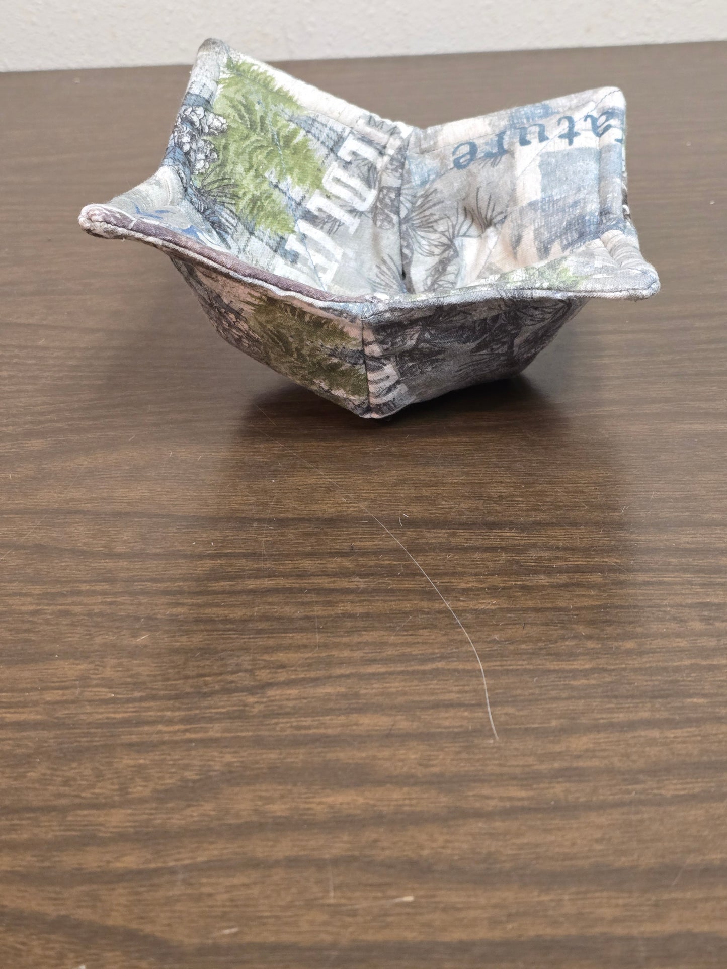 Microwavable Cozy Bowl-Nature double sided