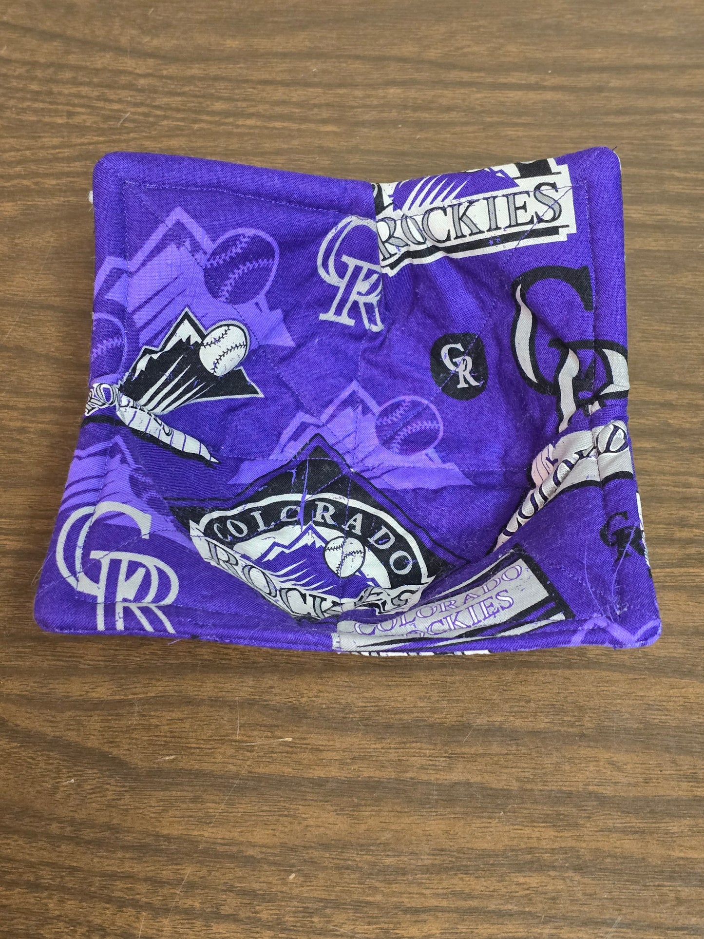 Microwavable Cozy Bowl-Colorado Rockies double sided