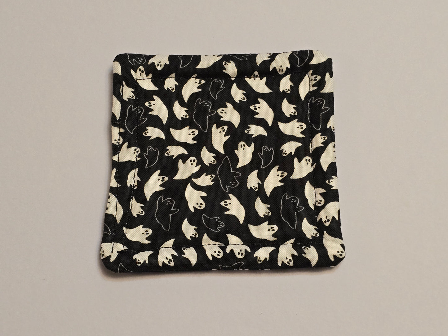 Coaster-Halloween ghosts/double sided