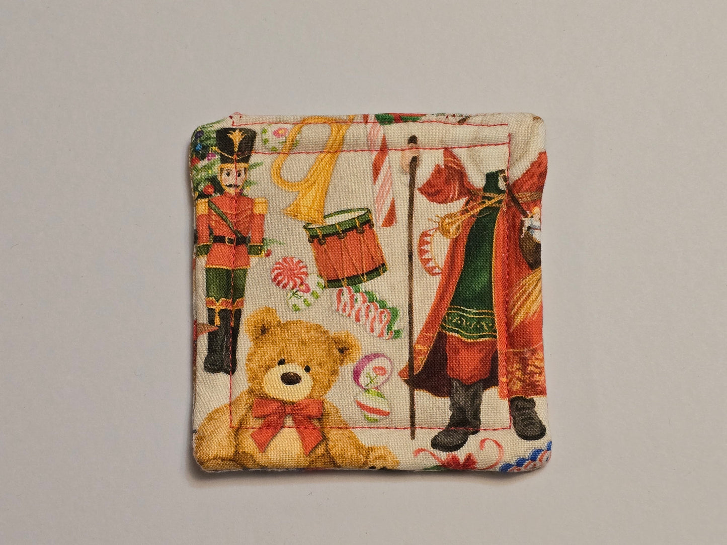 Coaster-Christmas toy/double sided