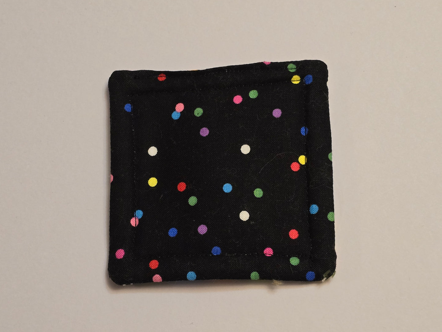 Coaster-Teacher/multi color dots