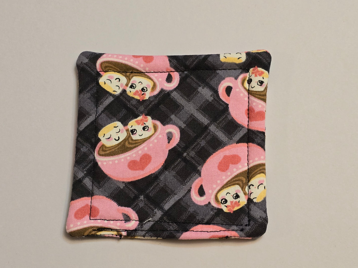 Coaster-Hot Cocoa double sided