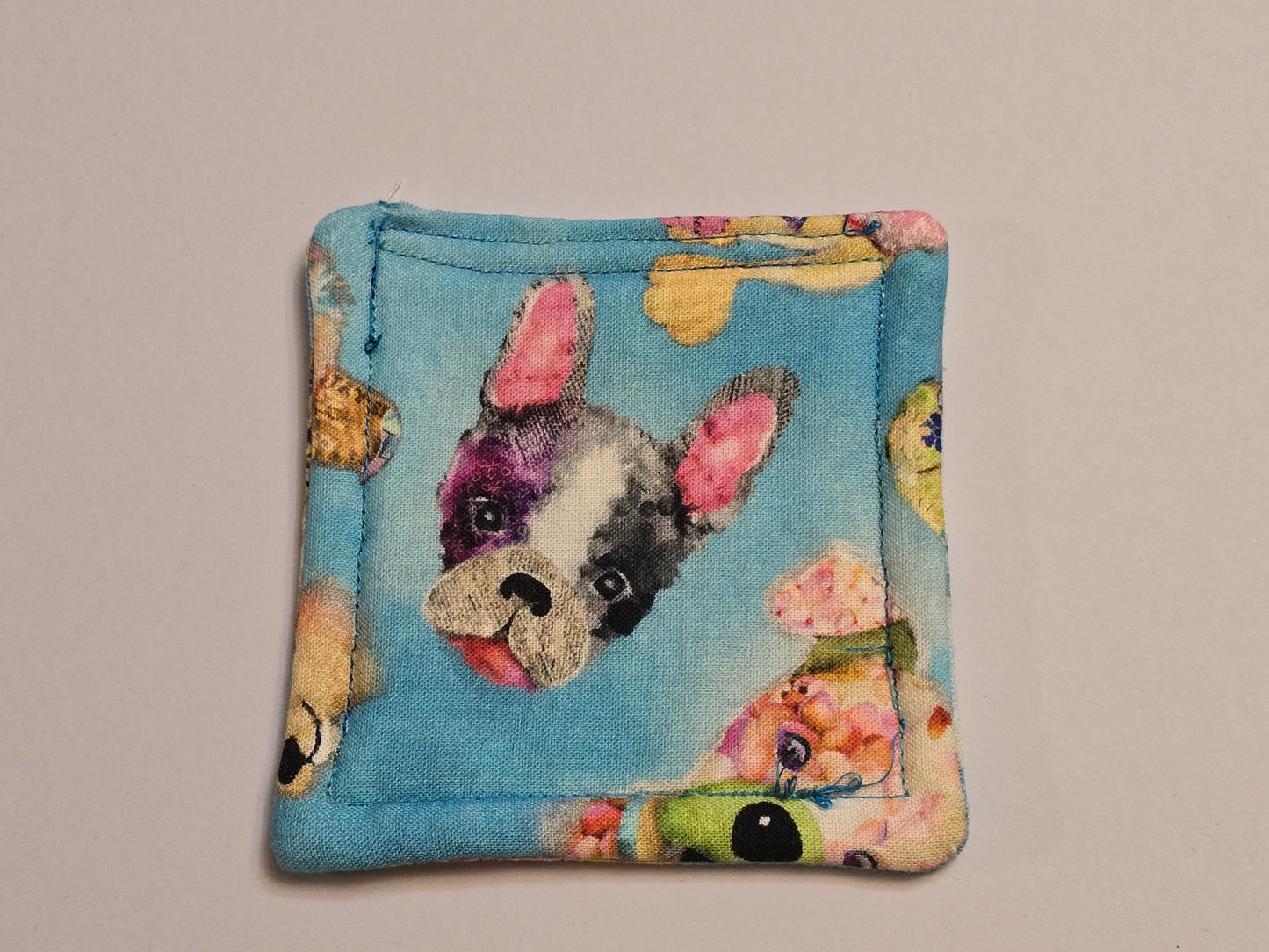 Coaster-Neon dogs/double sided