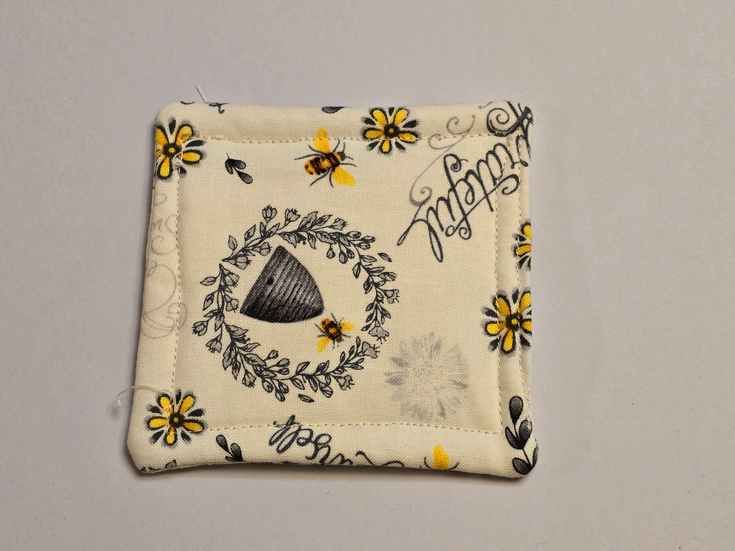 Coaster-Bee grateful double sided