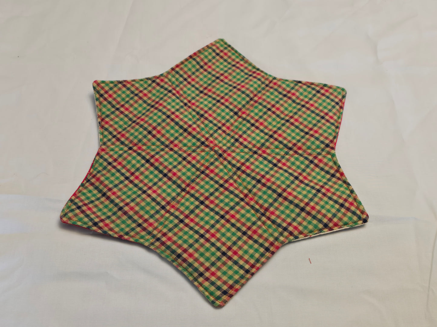 Red holly Christmas Table Topper
