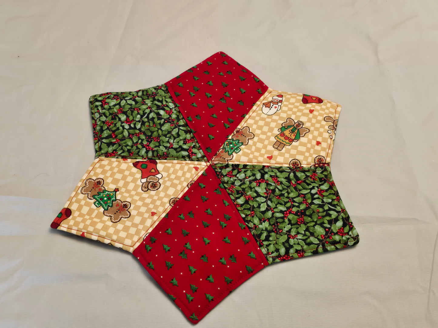 Holly and berry Christmas Table Topper