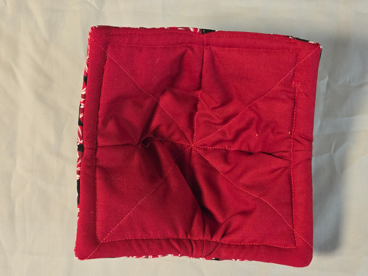 Microwave Cozy Bowl - Christmas Peppermint