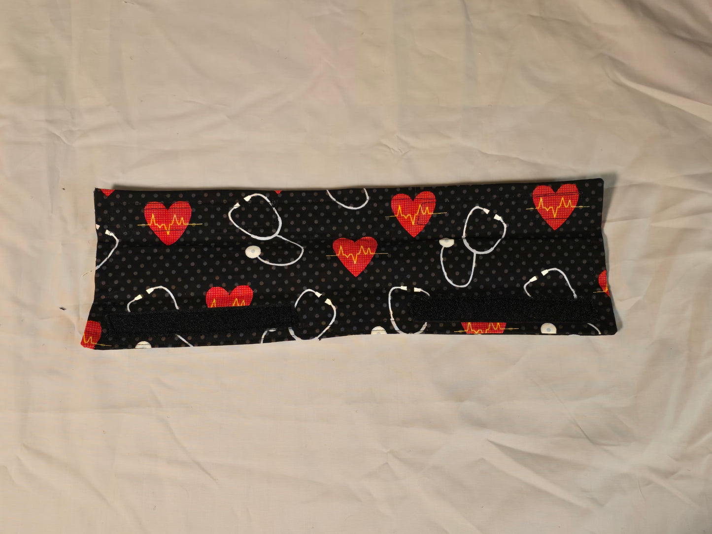 Shopping Cart Cover - Stethoscope and Hearts