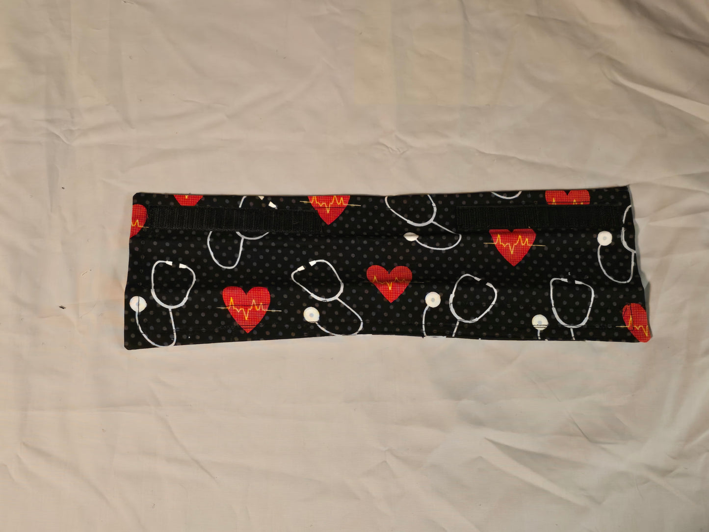 Shopping Cart Cover - Stethoscope and Hearts