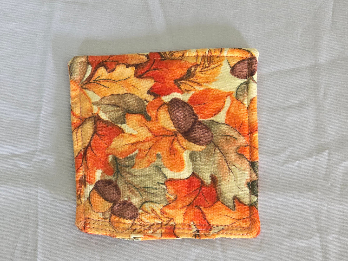 Coaster - Fall Leaves with Acorns