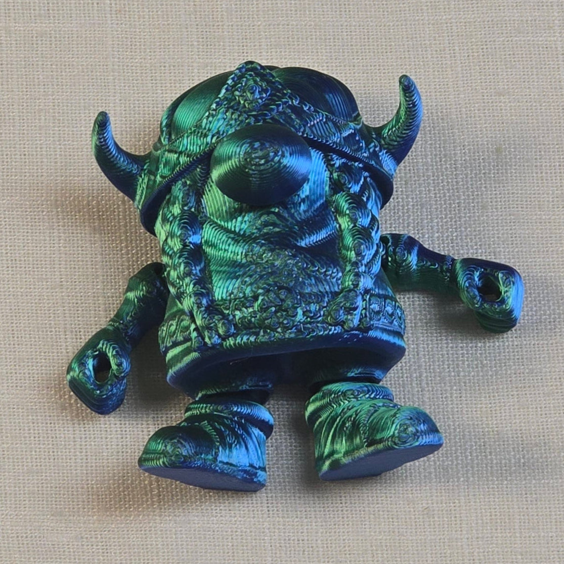 Flex 3D Princess Viking Gnome
