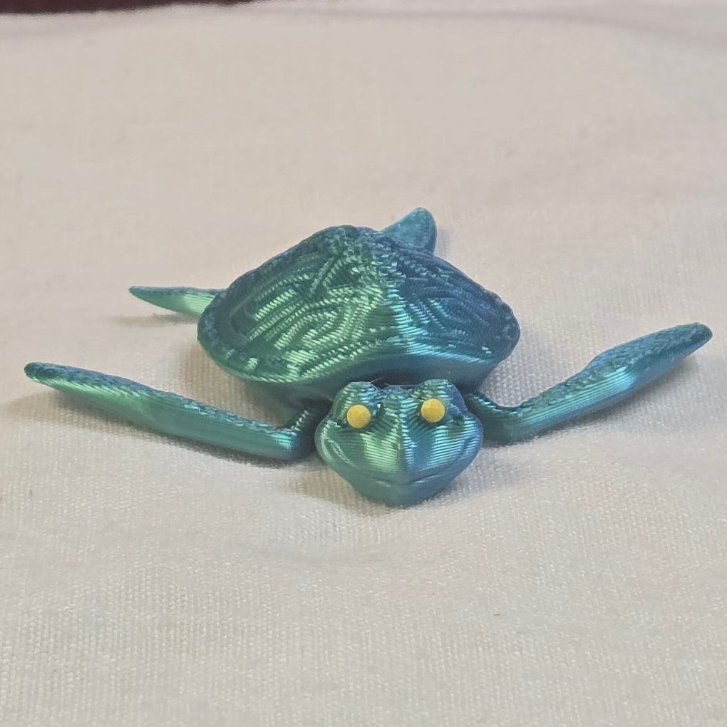 Flexi Tattooed Turtle Gemmed