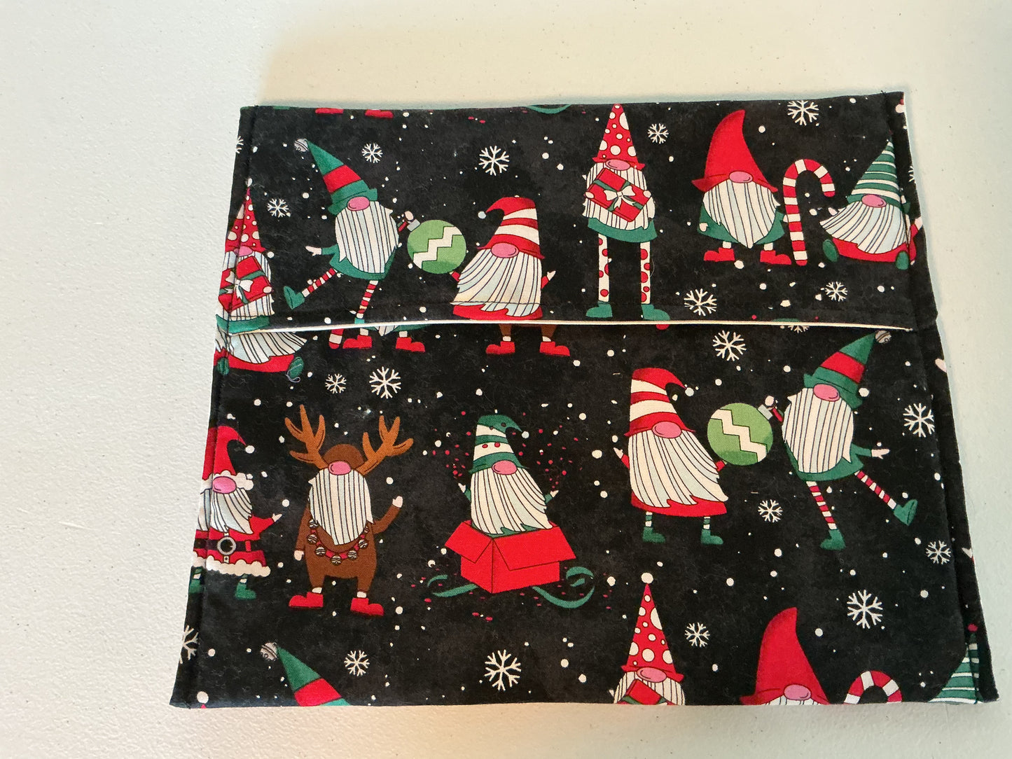 Potato bag/tortilla warmer-Christmas gnomes