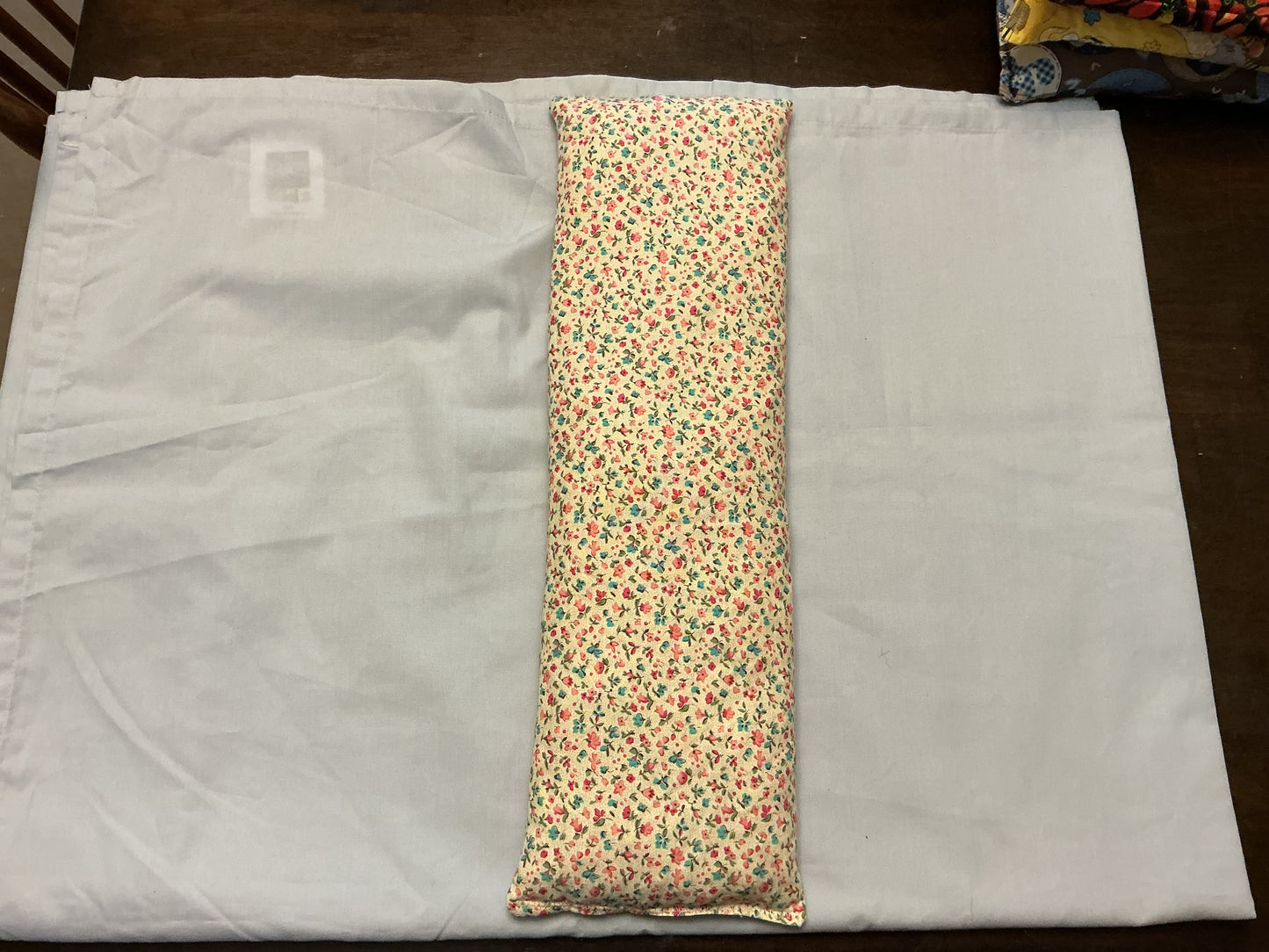 Corn bag heat therapy-pink and blue flowers