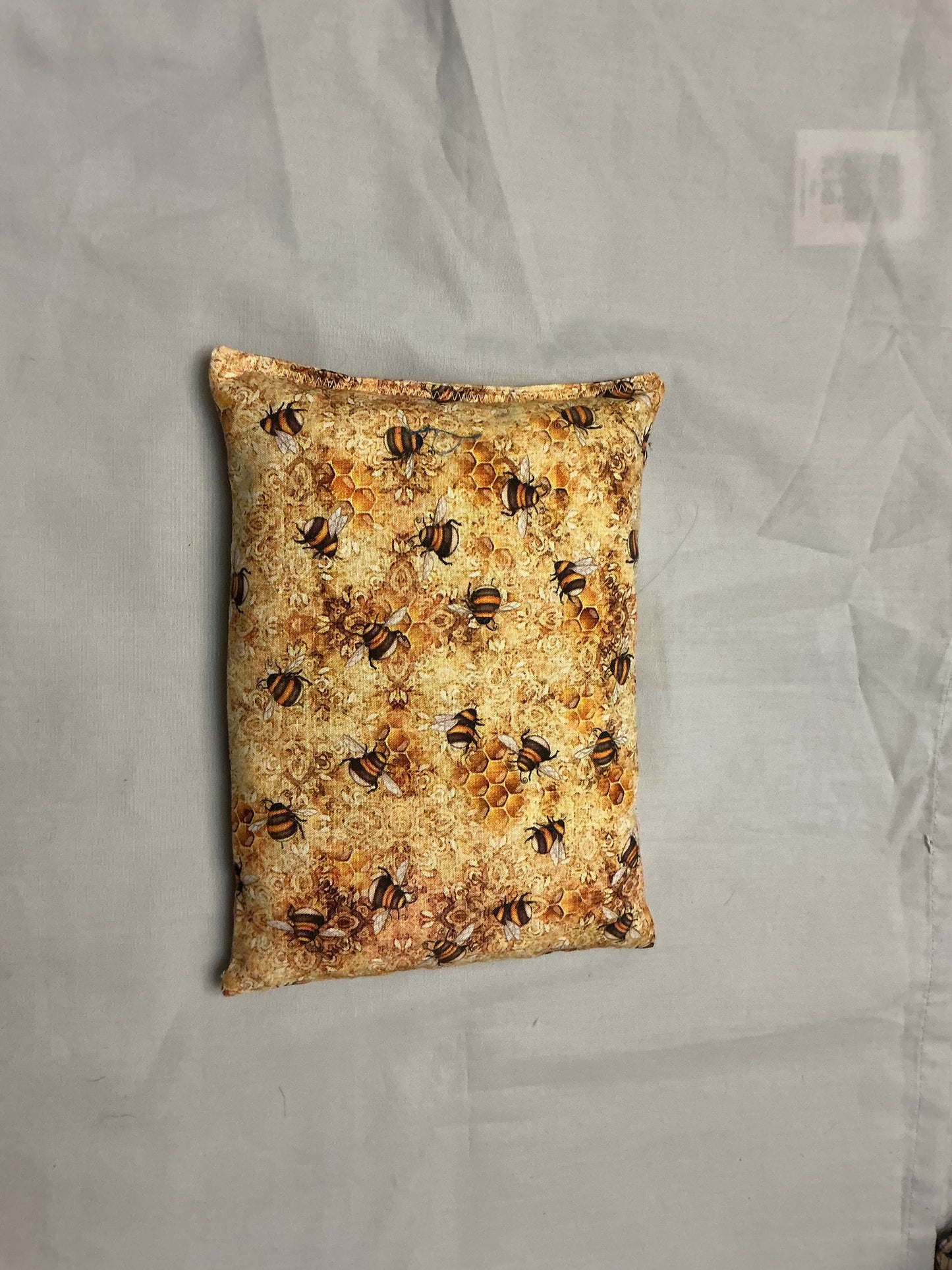 Corn bag heat therapy-bees