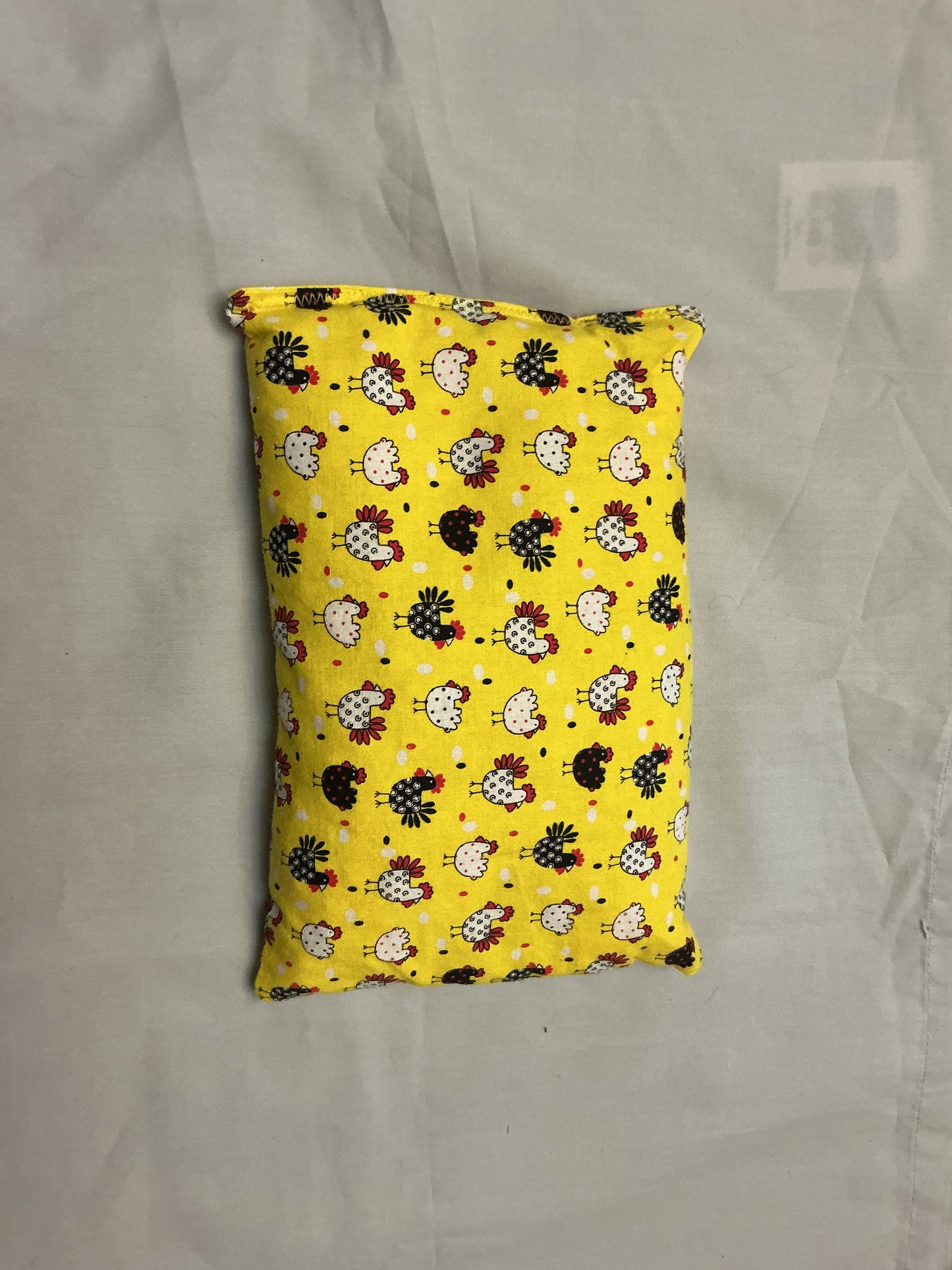 Corn bag heat therapy-chickens