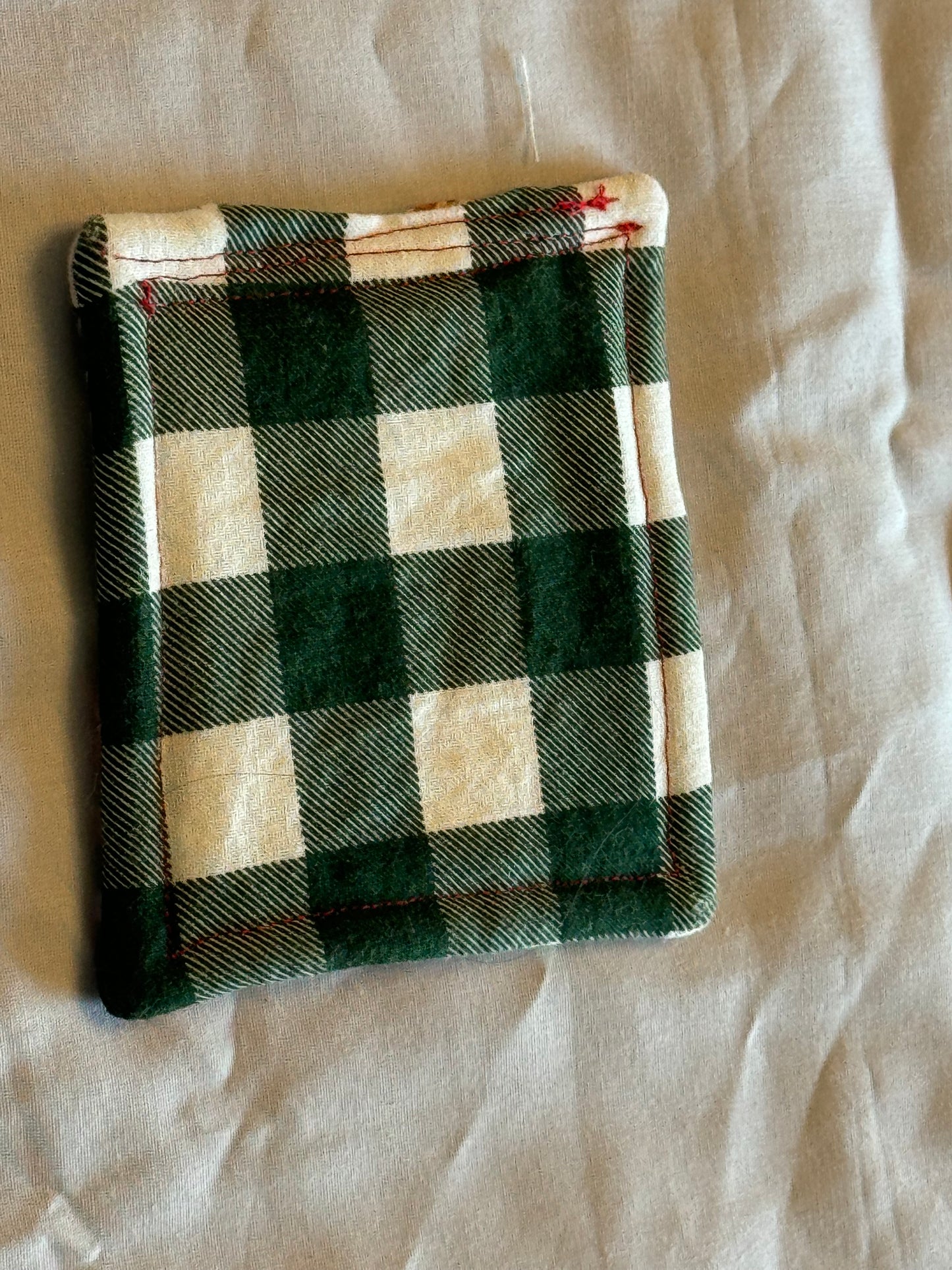 Coaster-Christmas Toys-green plaid