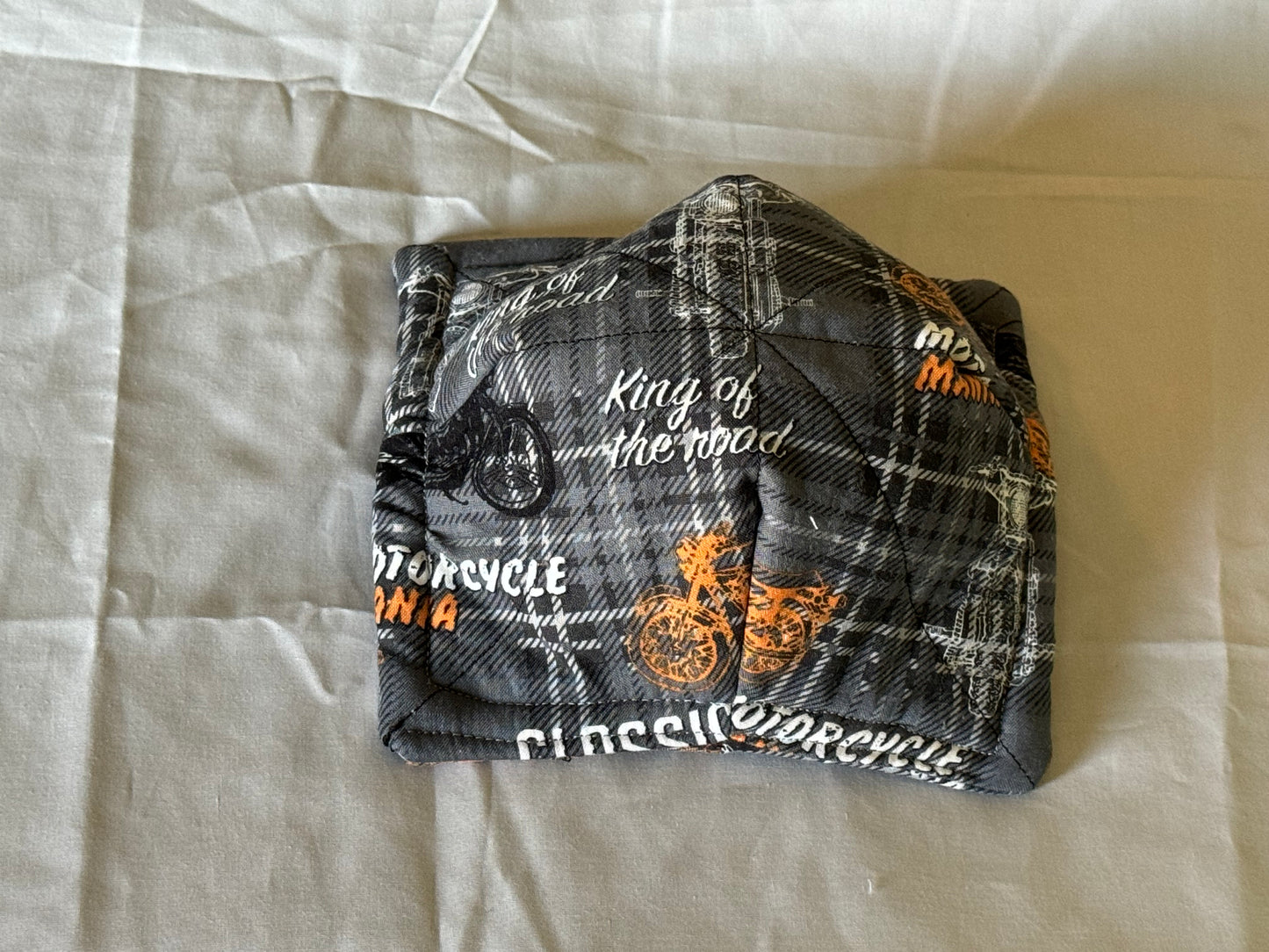 Microwavable Cozy Bowl-Classic motorcycle