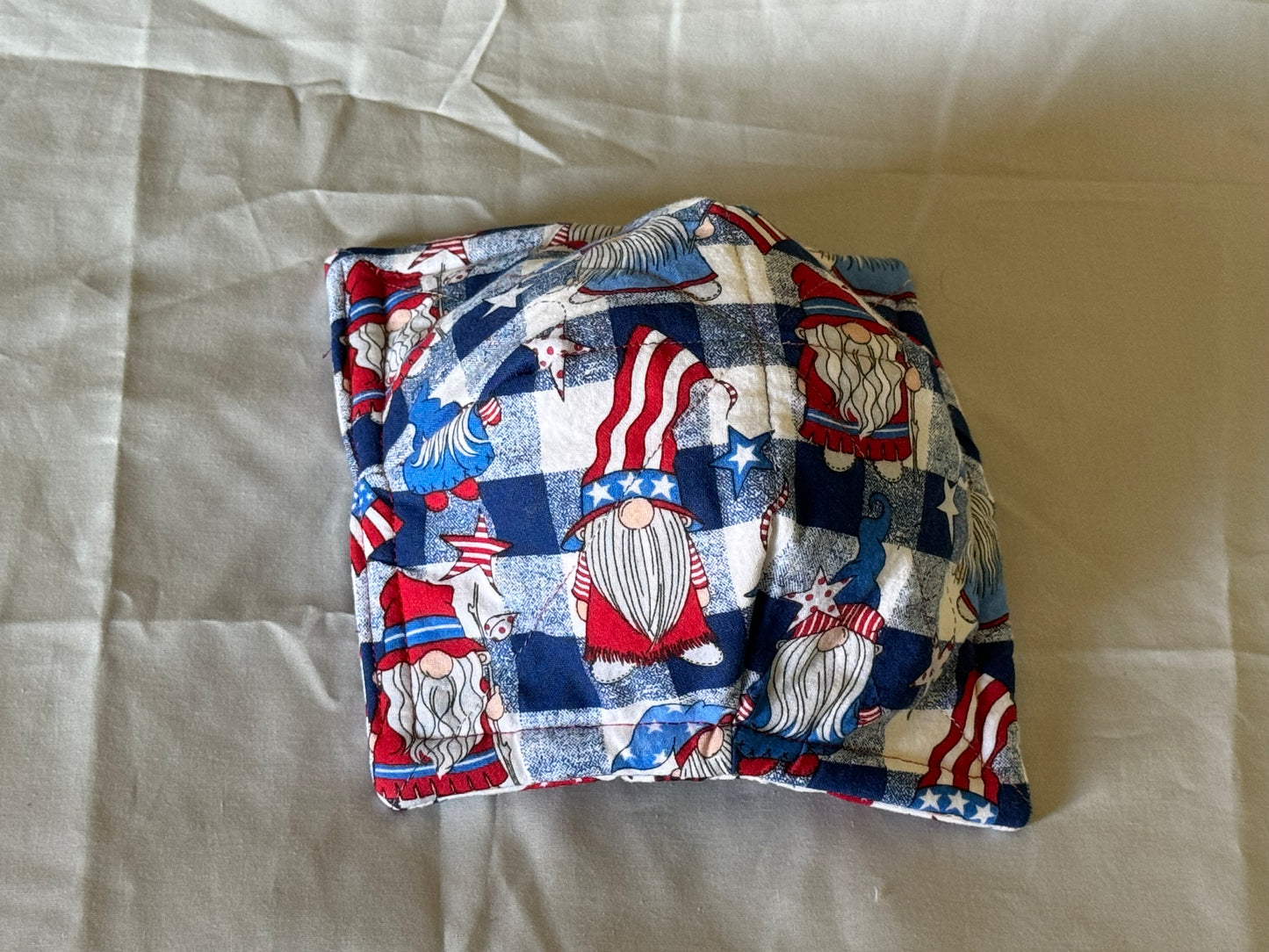 Microwavable Cozy Bowl-4th of July Gnomes-stars