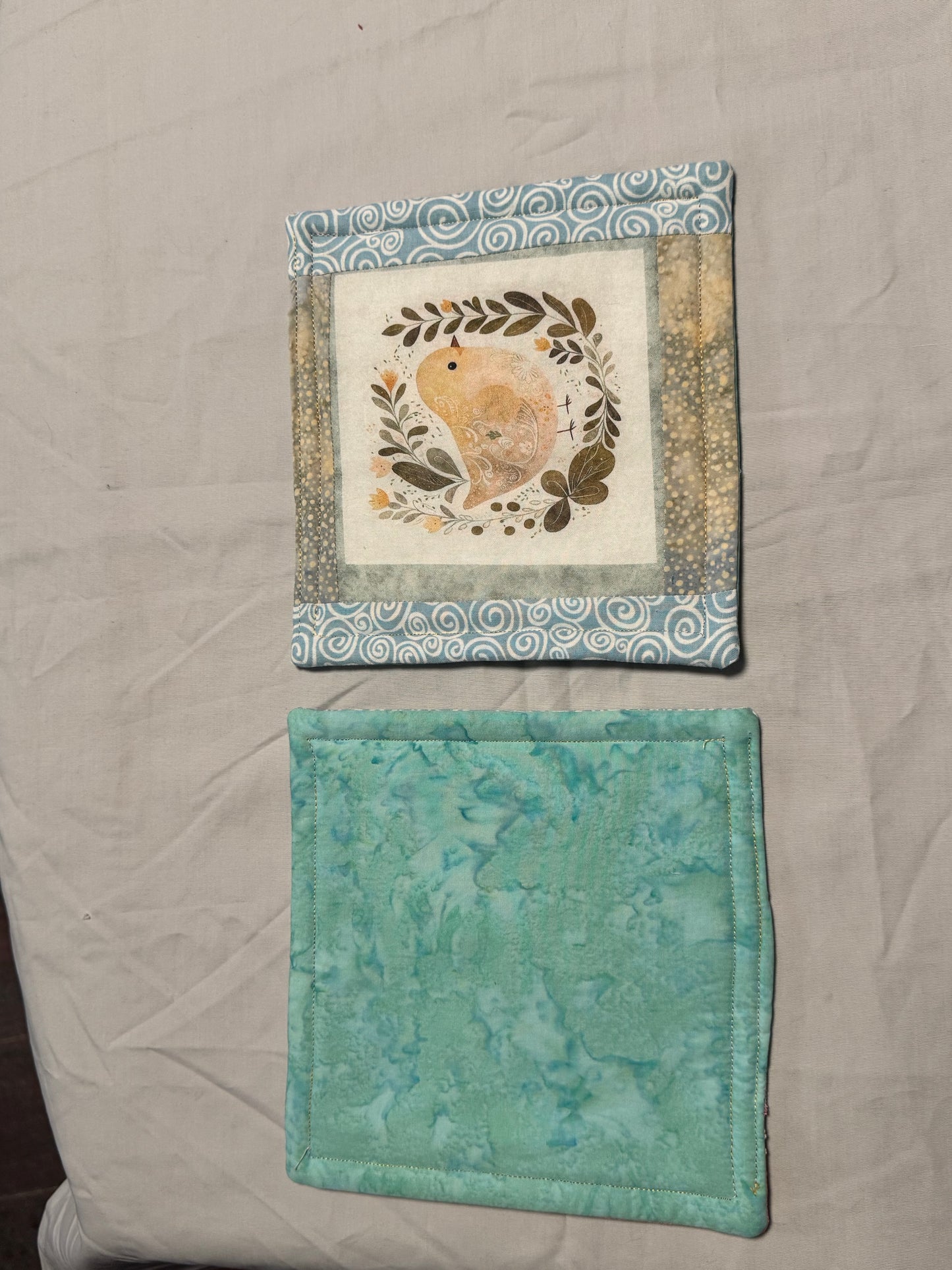 Pot-holder-Wild birds