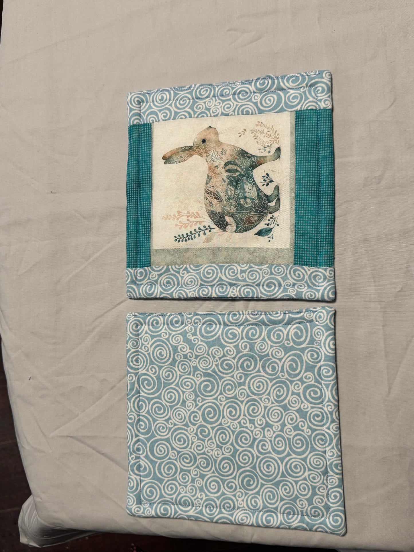 Pot-Holder-wild rabbit