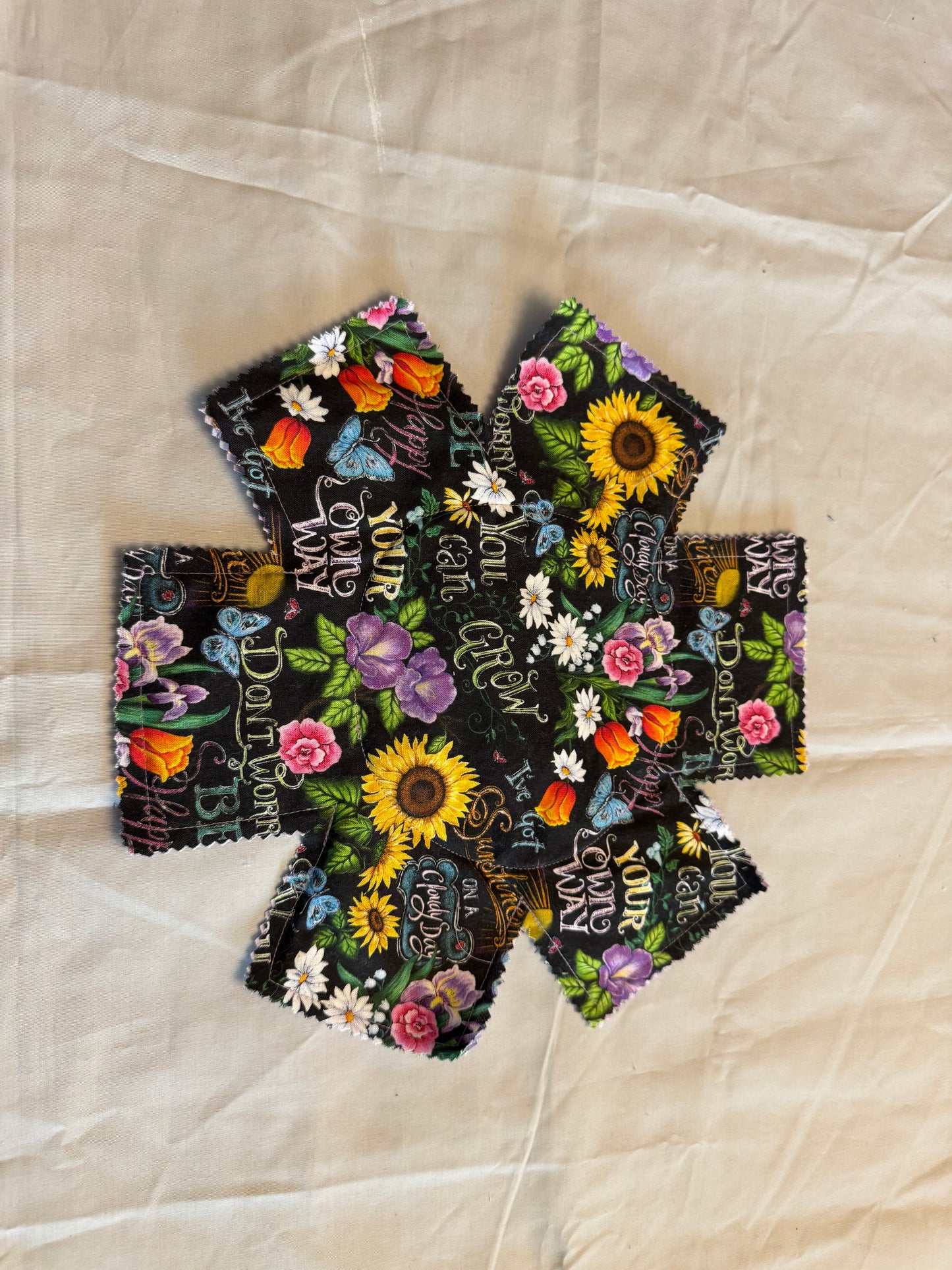 Kitchenware protector grow flowers