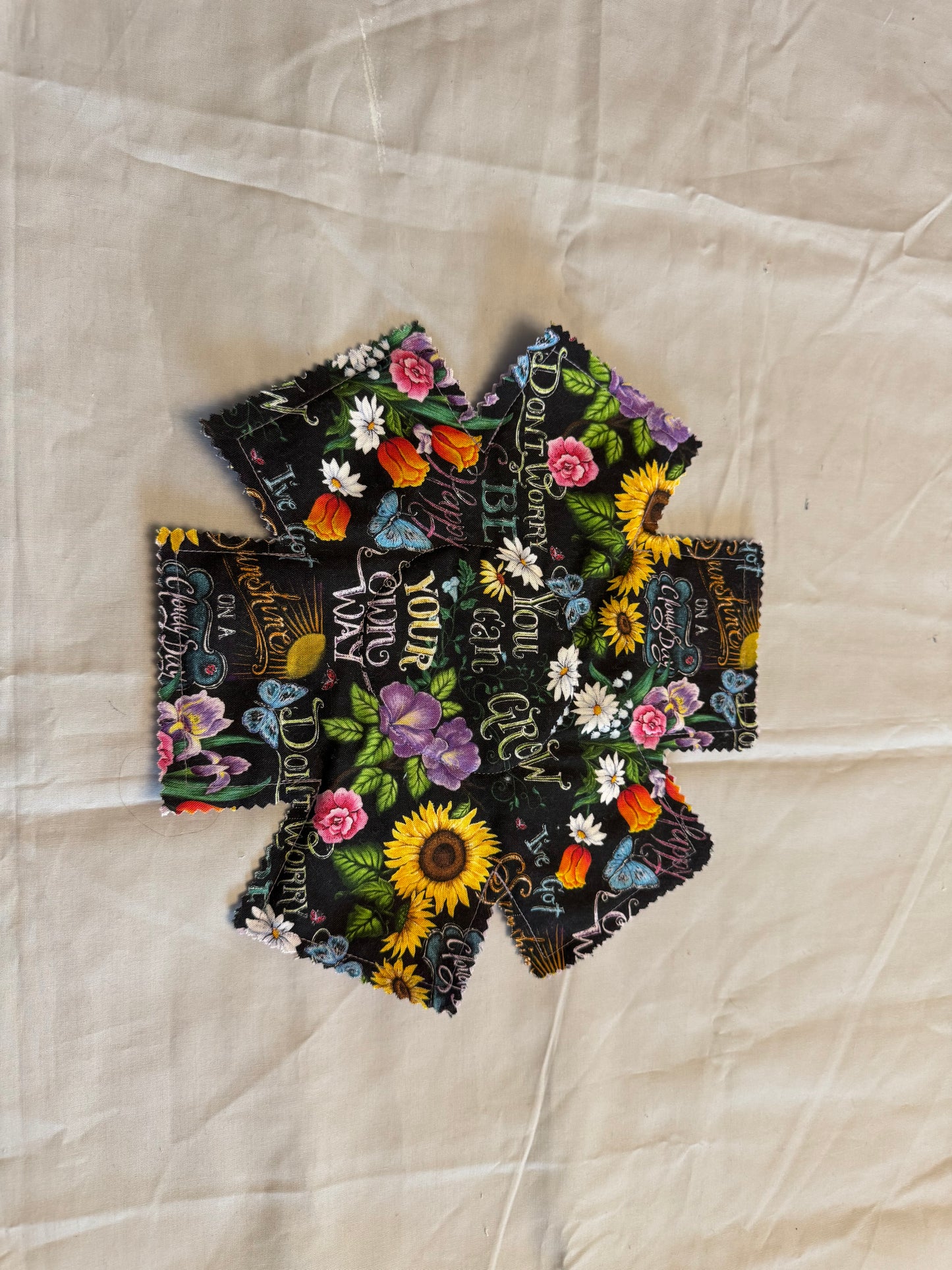 Kitchenware protector grow flowers