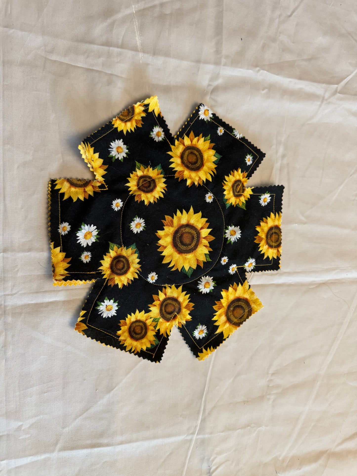 Kitchenware protector-sunflowers and daisies