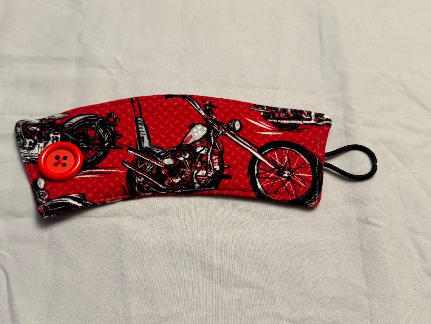 Coffee cup cozy-motorcycles