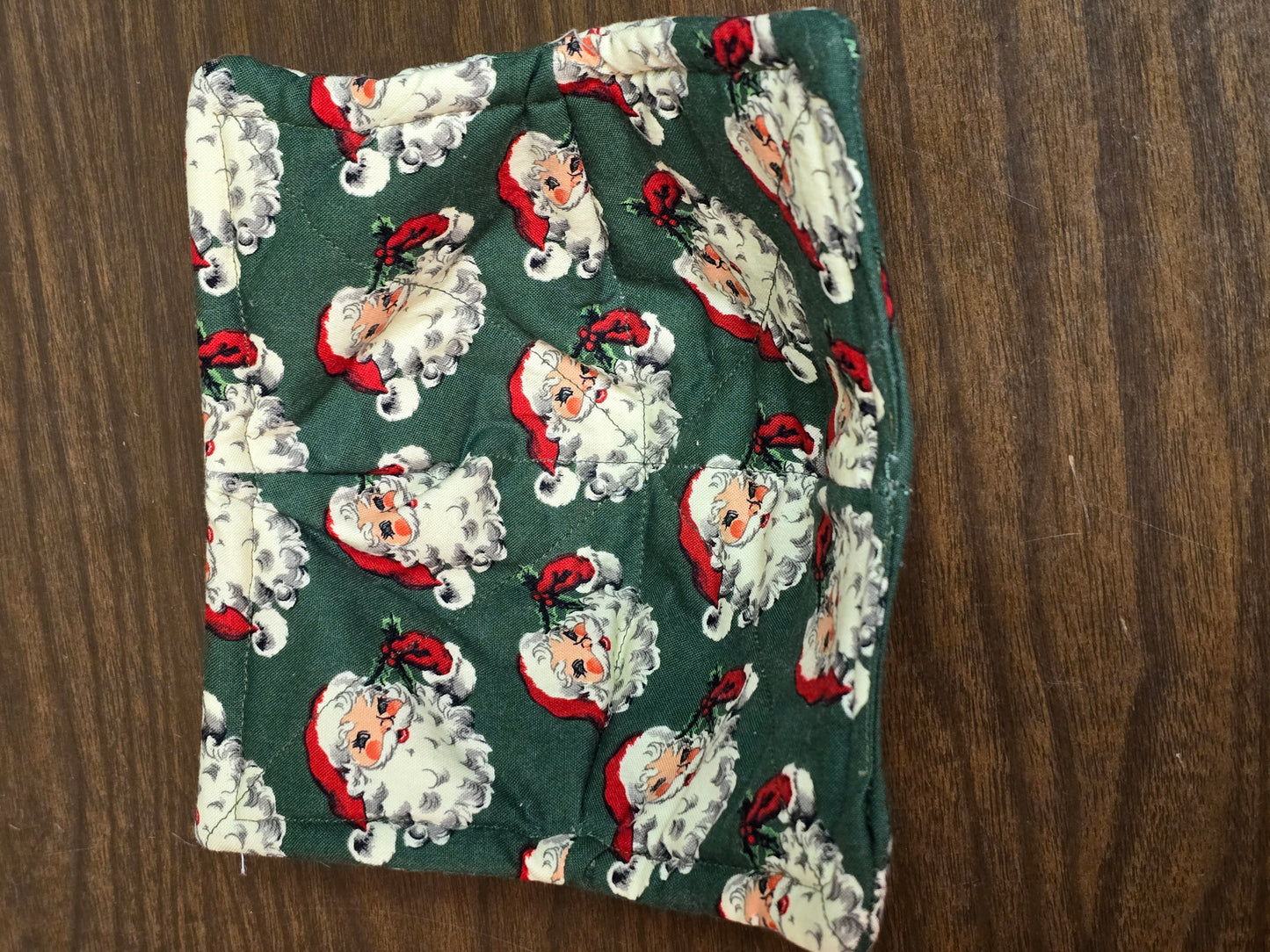 Microwavable Cozy Bowl-Christmas Santa Claus double sided