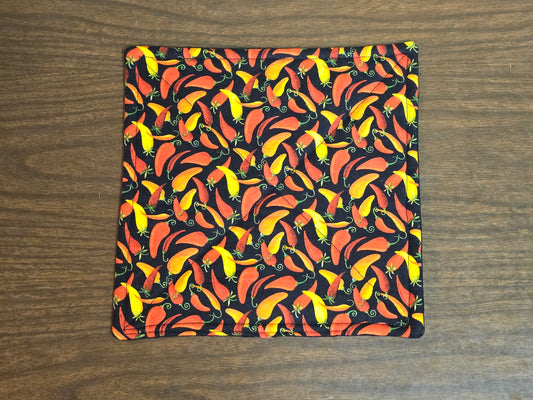 Pot-Holder-sweet pepper with black