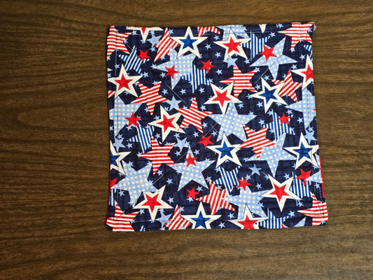 Pot-Holder-4th of July stars double sided