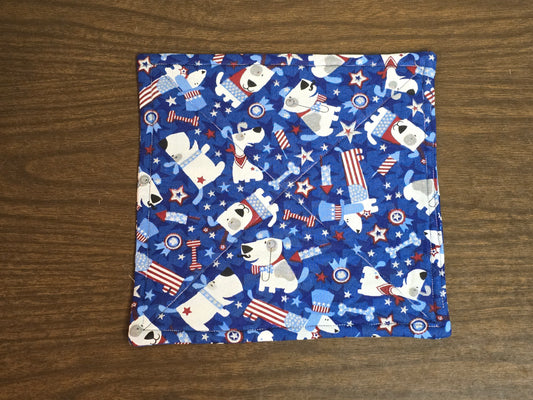 Pot-Holder-4th of July dogs