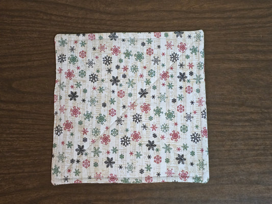 Pot-Holder-Christmas snow flake