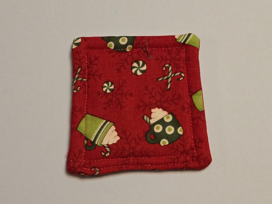 Coaster-Hot cocoa/double sided
