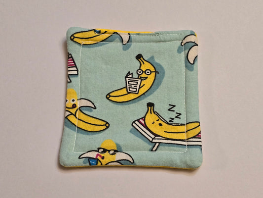 Coaster-Summer bananas/yellow