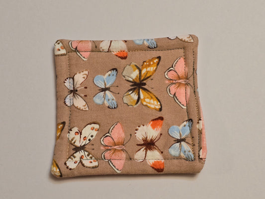 Coaster-Butterflies/baby pink
