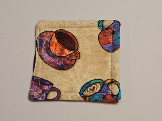 Coaster-Coffee cup/purple