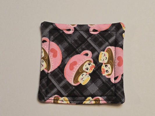 Coaster-Hot Cocoa double sided