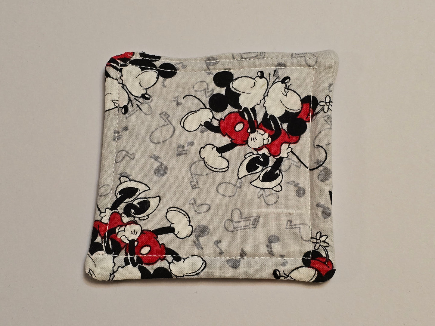 Coaster-Mickey and Minnie Mouse double sided