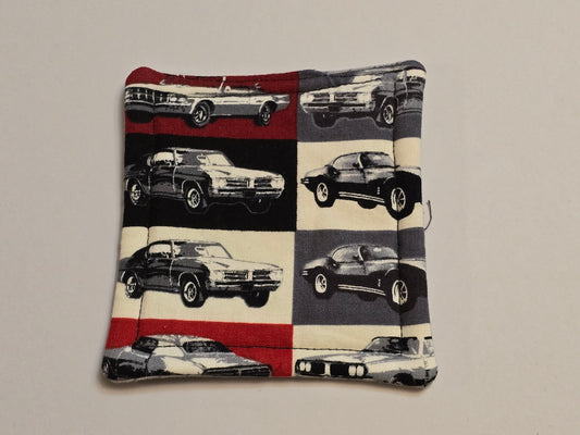 Coaster-Classic cars grey diamond steel plated