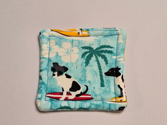 Coaster-Surf dogs double sided