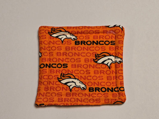 Coaster-Denver Bronco logo double sided