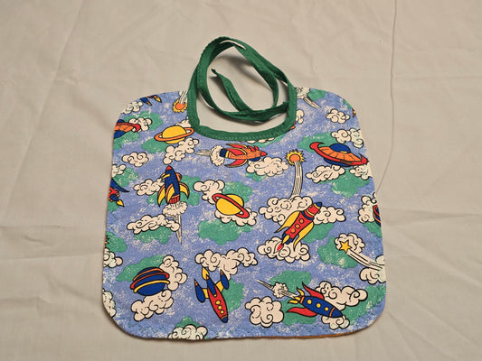 Spaceship Bibs - Medium