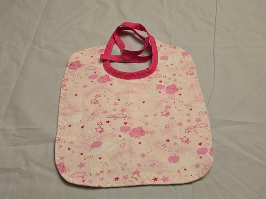 Pink clouds Bibs - Medium