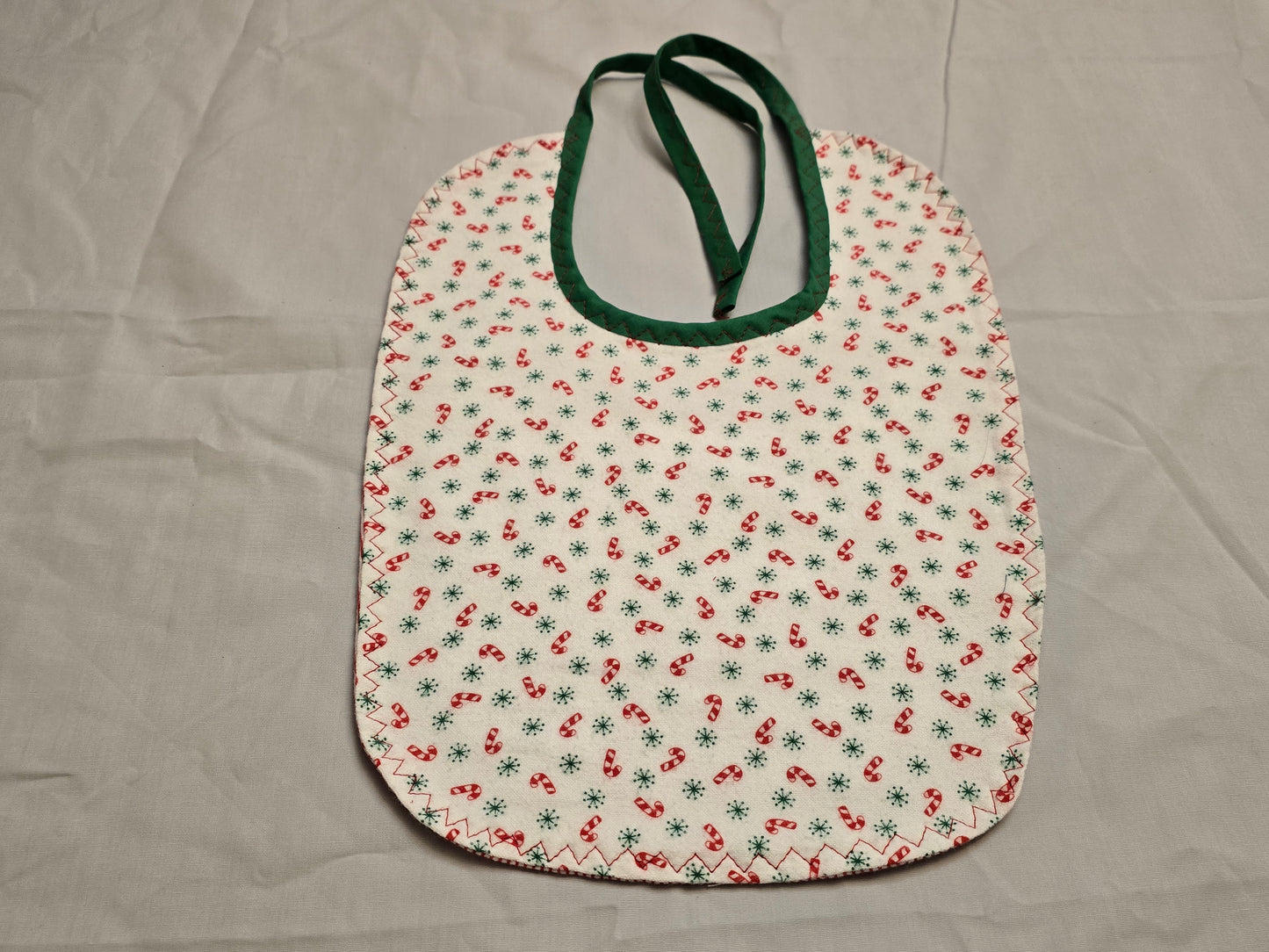 Christmas candy canes Bibs - Medium