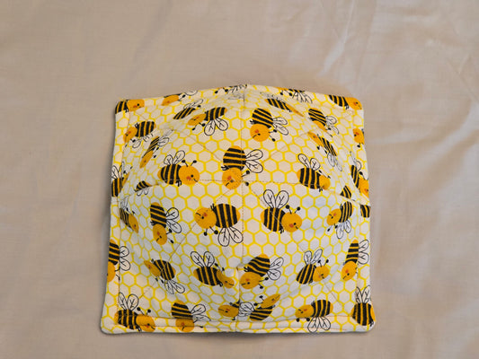Microwavable Cozy Bowl-Honey comb Bees