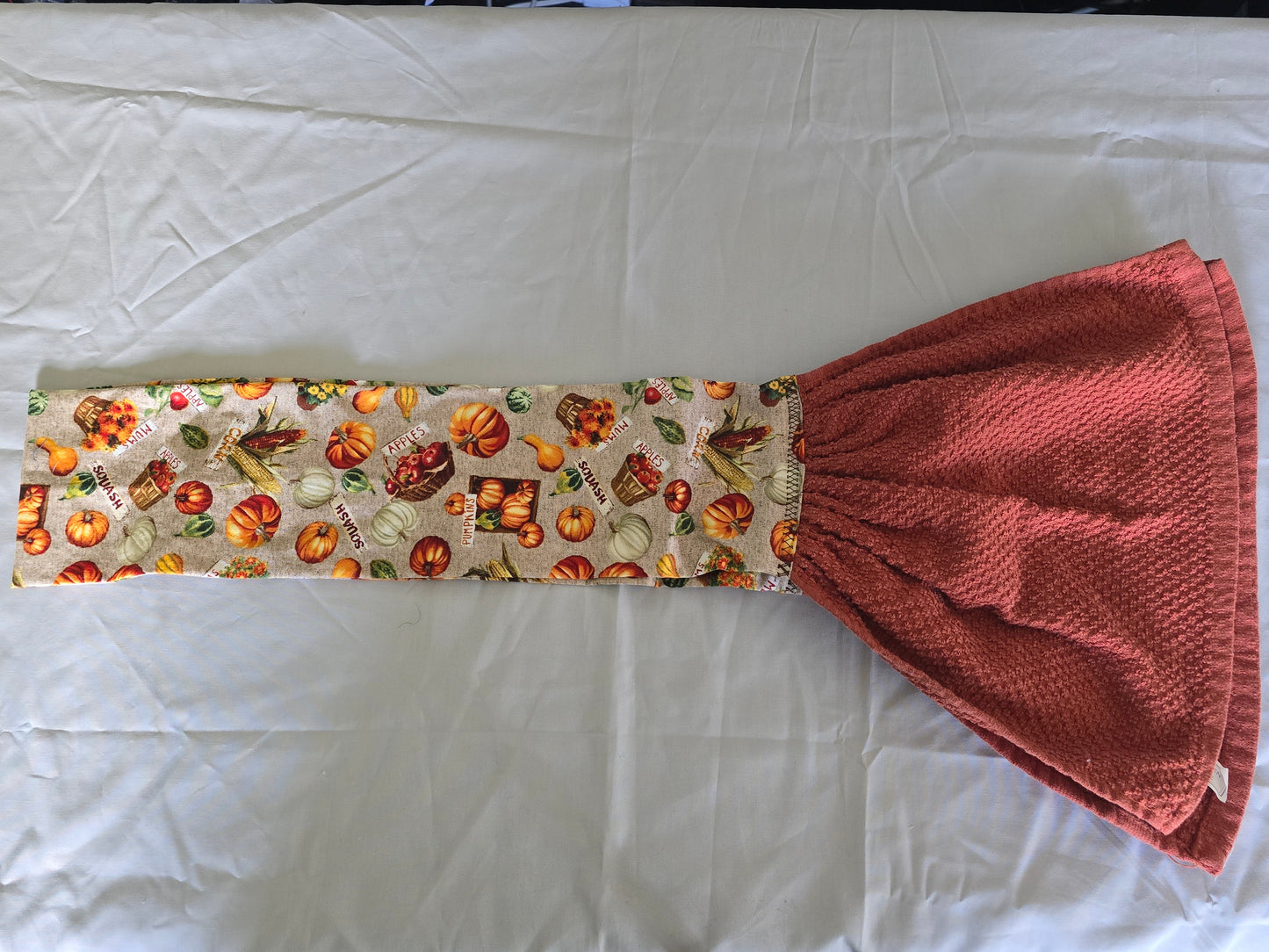 Kitchen Towel Scarf - Fall Harvest