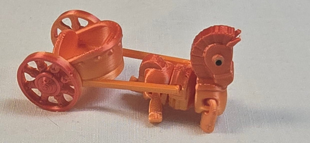 3D Horse and Chariot