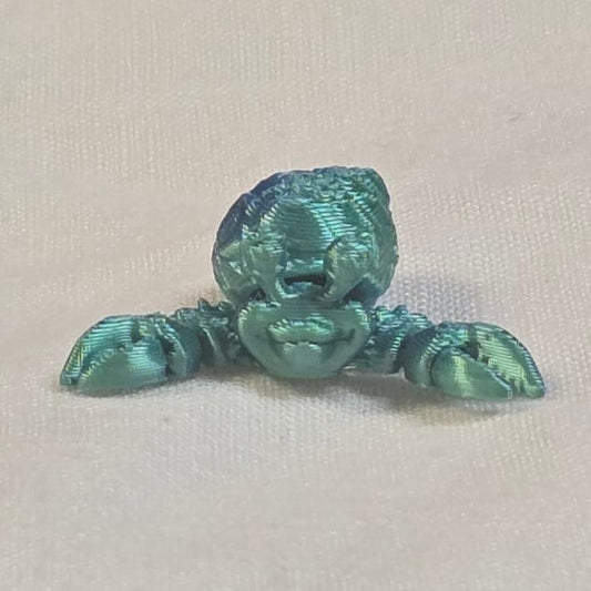 Hermit Crab Mini Flexi Tattooed